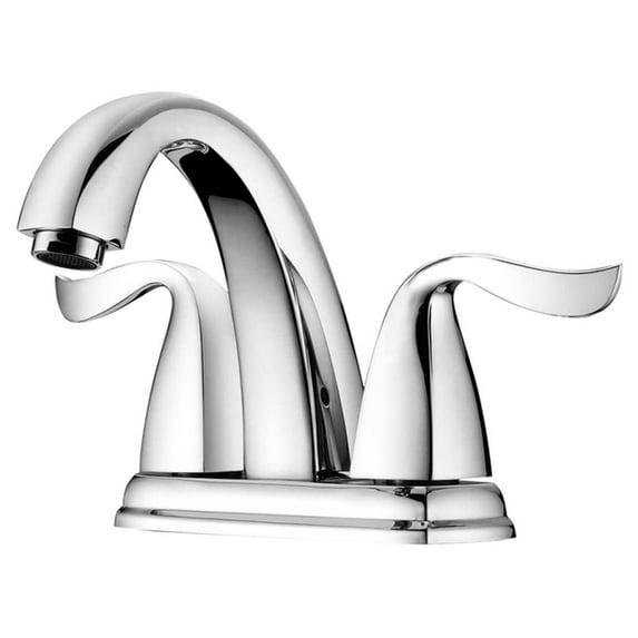 Dawn USA Centerset 2-handle Bathroom Faucet with Drain Assembly AB04 1273C