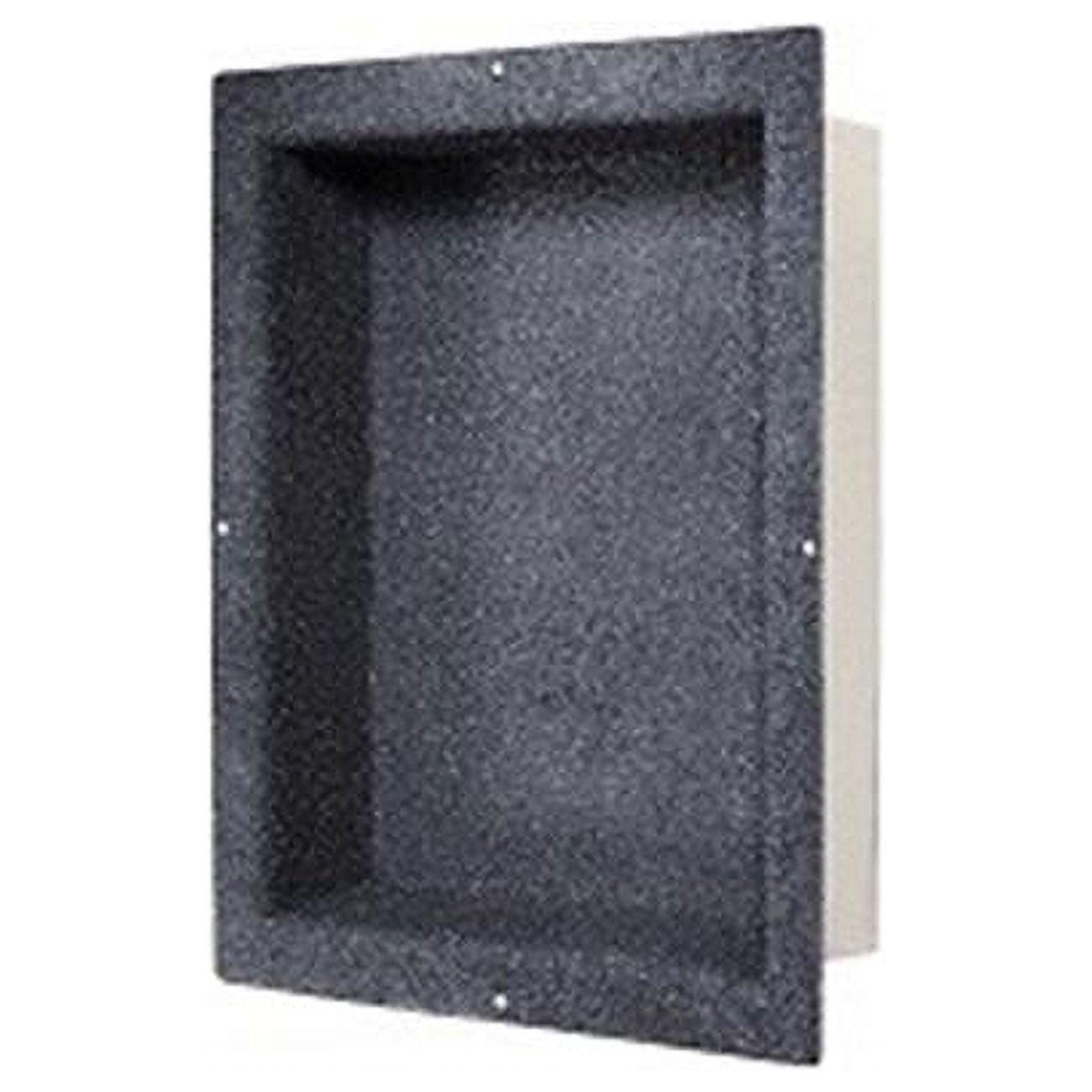 Stainless Steel Black Shower Niche with Sand Coating