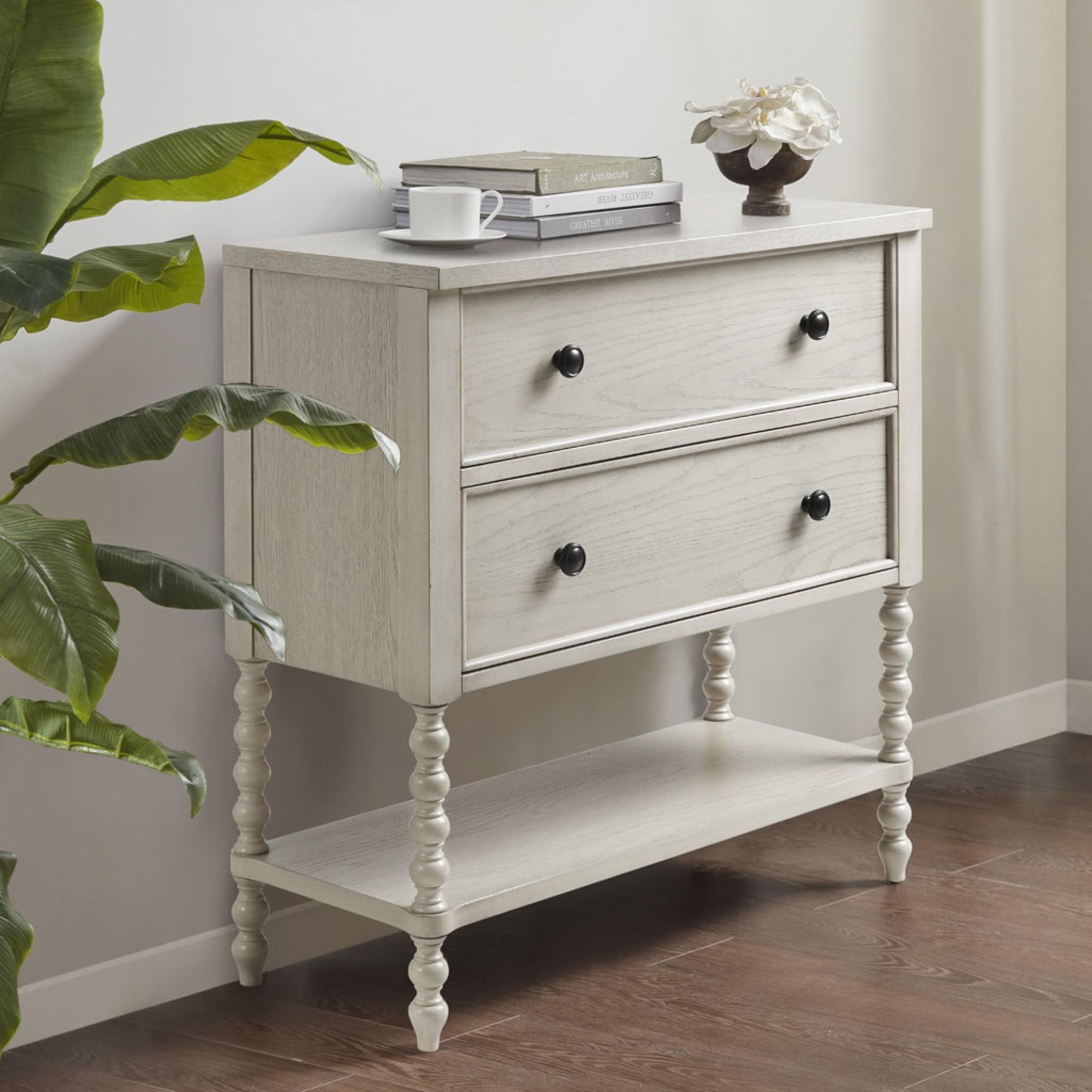 Beckett Solid Wood 2-Drawer Accent Chest