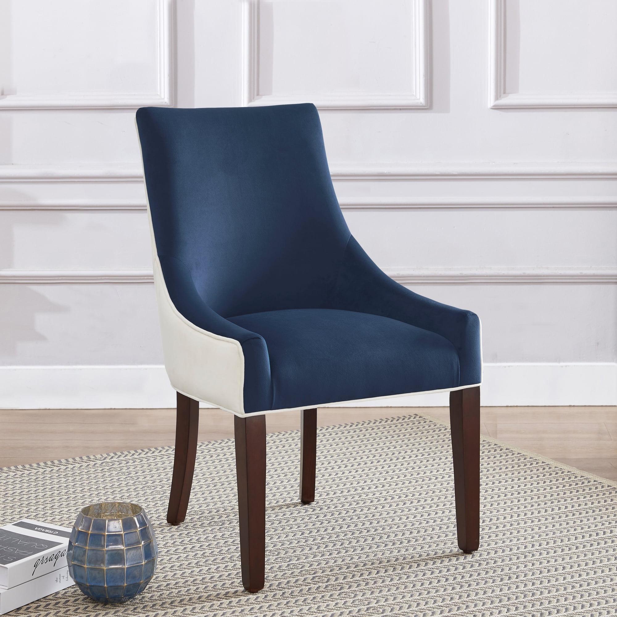 Jolie Upholstered Dining Chair -Navy Blue - Comfort Pointe