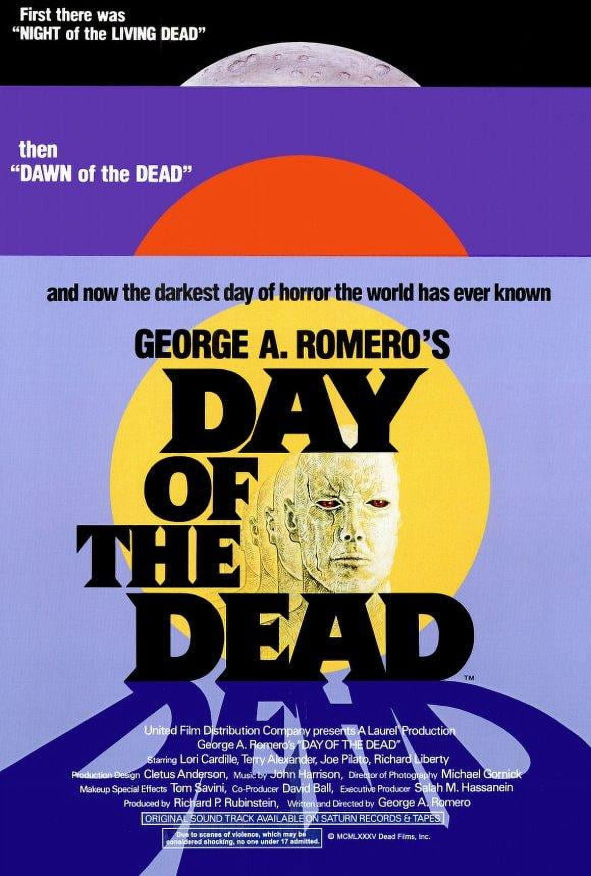 Pop Culture Graphics MOVCF9185 Day of The Dead Movie Poster Print, 27 x 40