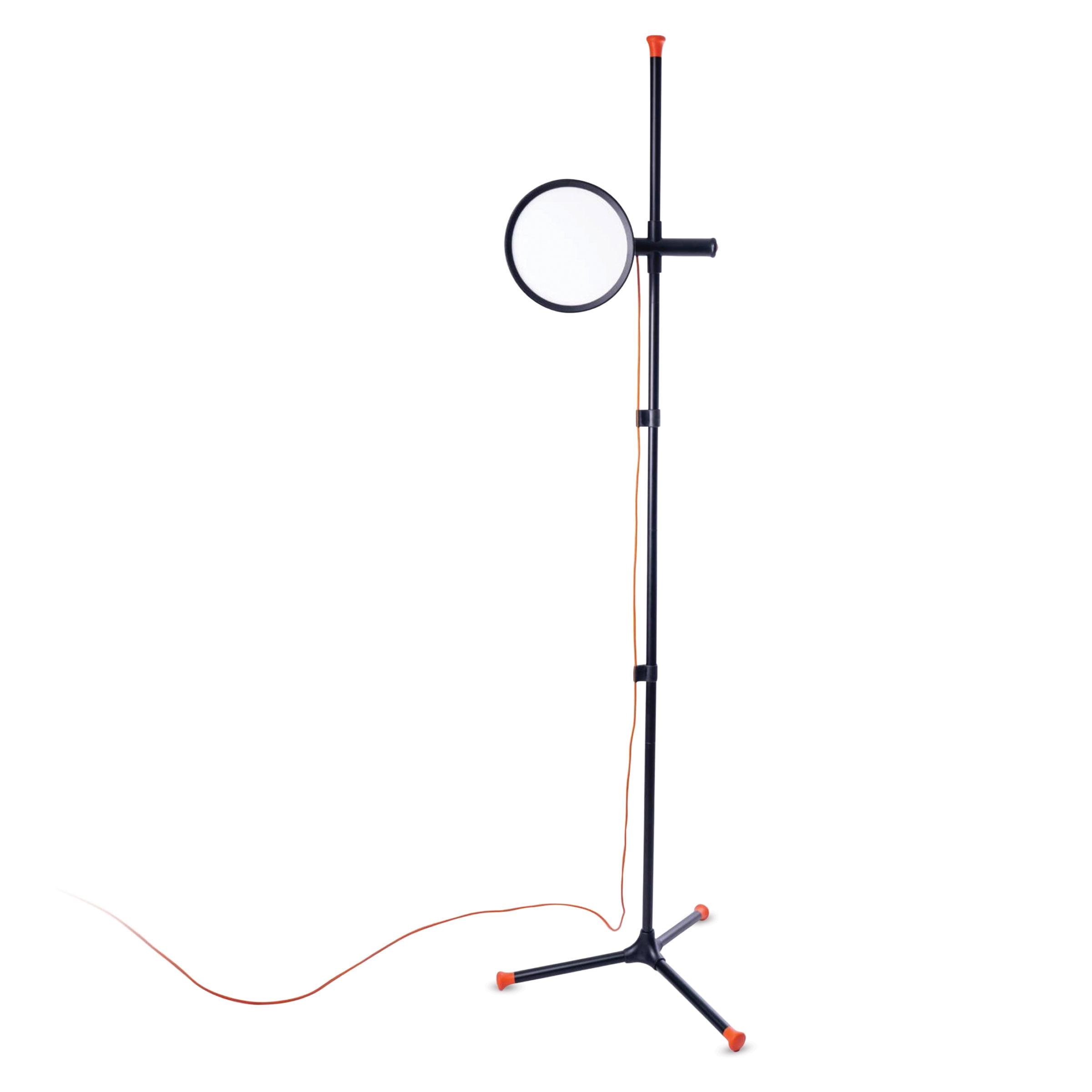 Daylight Artist Studio Lamp 2 with Stand - Chrome and Black