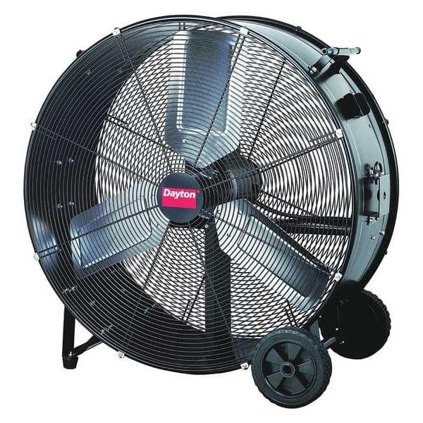 Dayton Light Dty Indstrl Fan,36" Blde Dia.,2Spd 39UK56