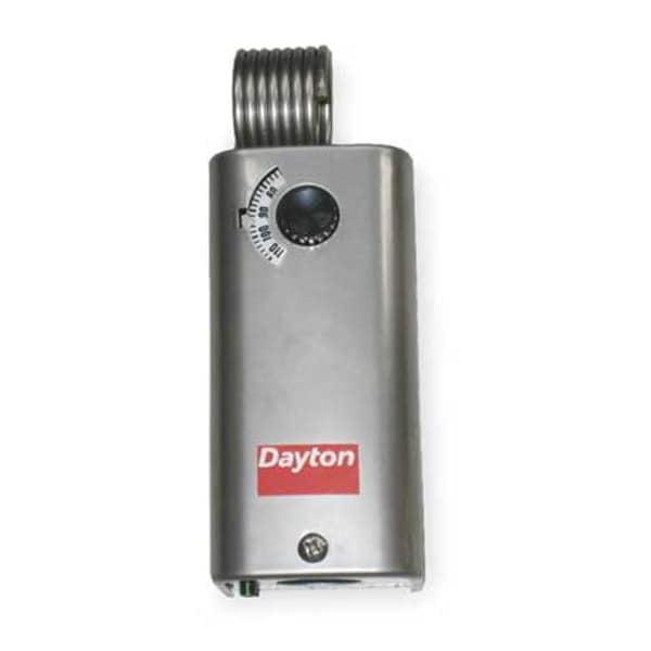 Dayton Mech Tstat,Cool Only,SS,110/30F 2NNT2