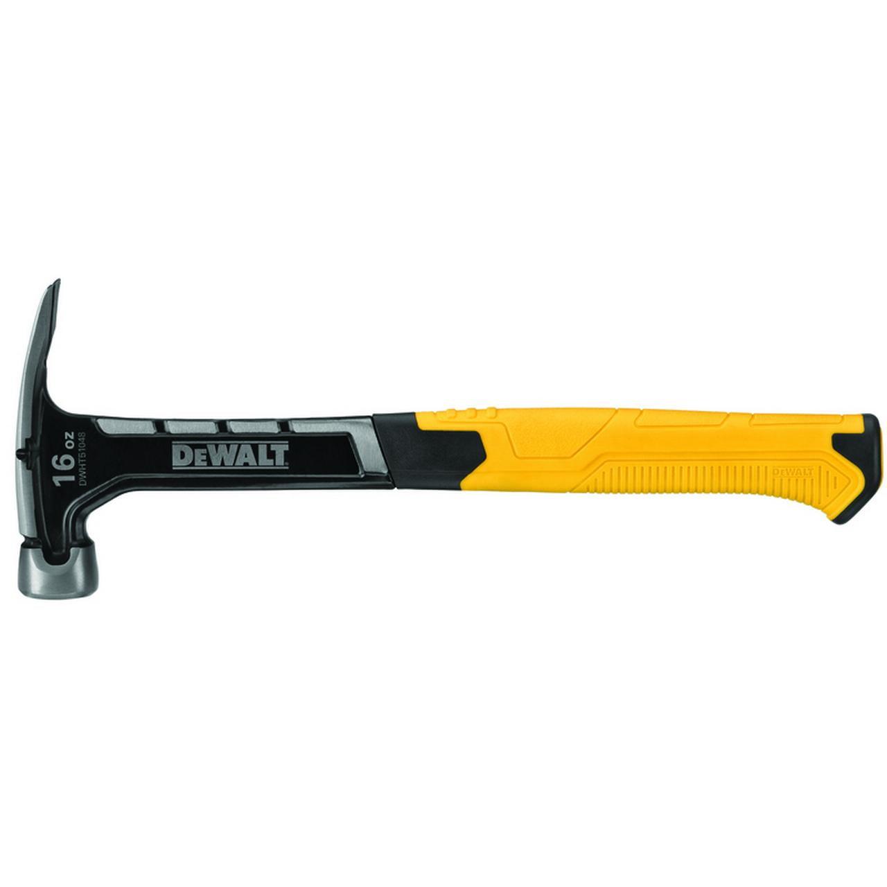 16 Oz Yellow and Black One-Piece Steel Hammer