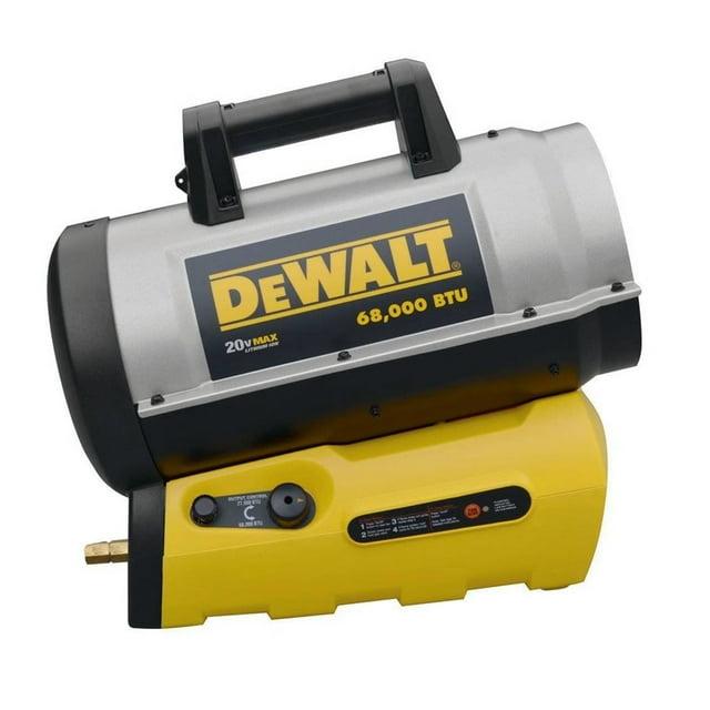 DeWalt DeWalt 68000 BTU Propane High Efficiency Utility Space Heater with Adjustable Thermostat