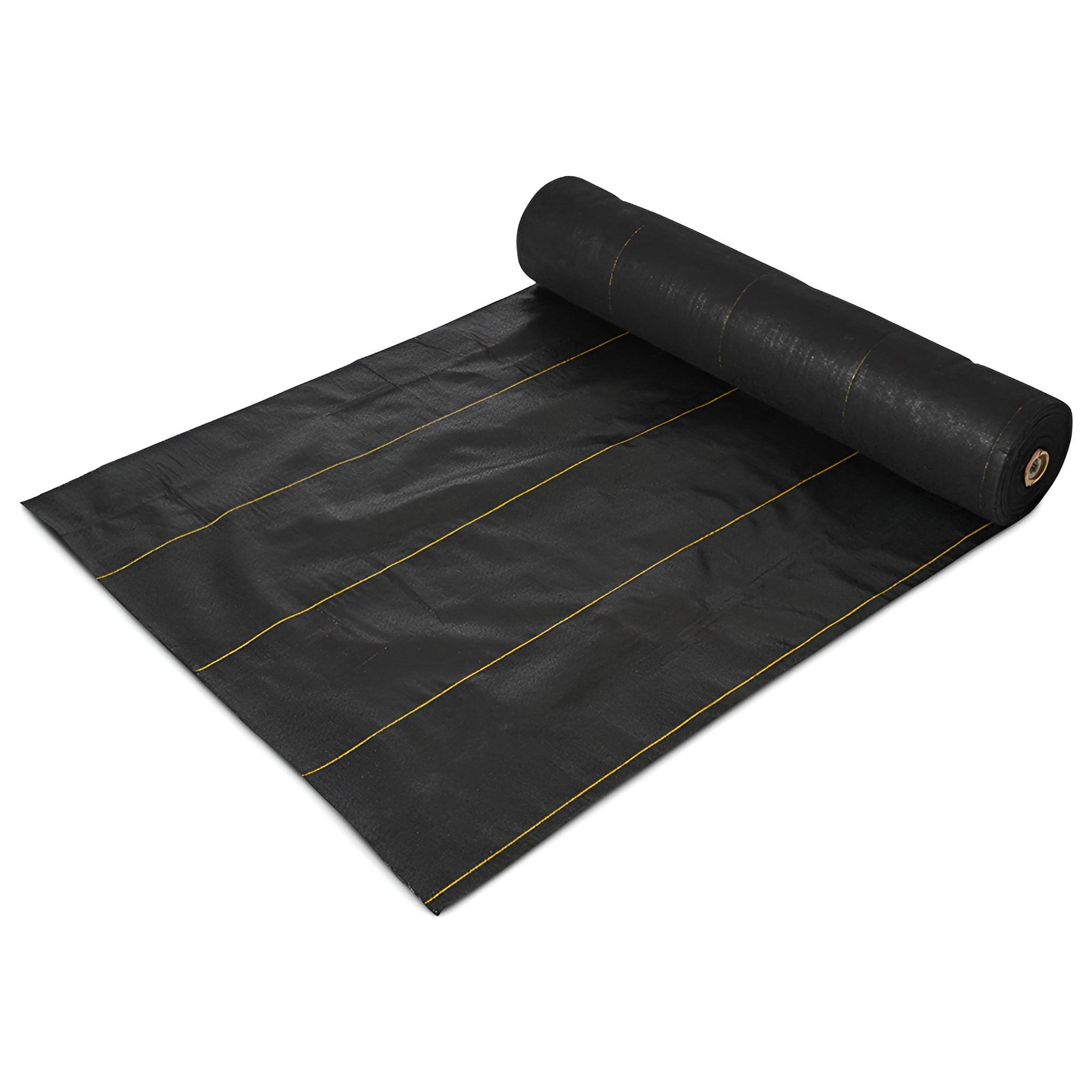DeWitt P4 4 x 250 Feet Commercial and Home Garden Landscape Weed Block Barrier, Ideal as Fabric for Yards, Grounding Sheets, Fake Rock, or Floor Mat