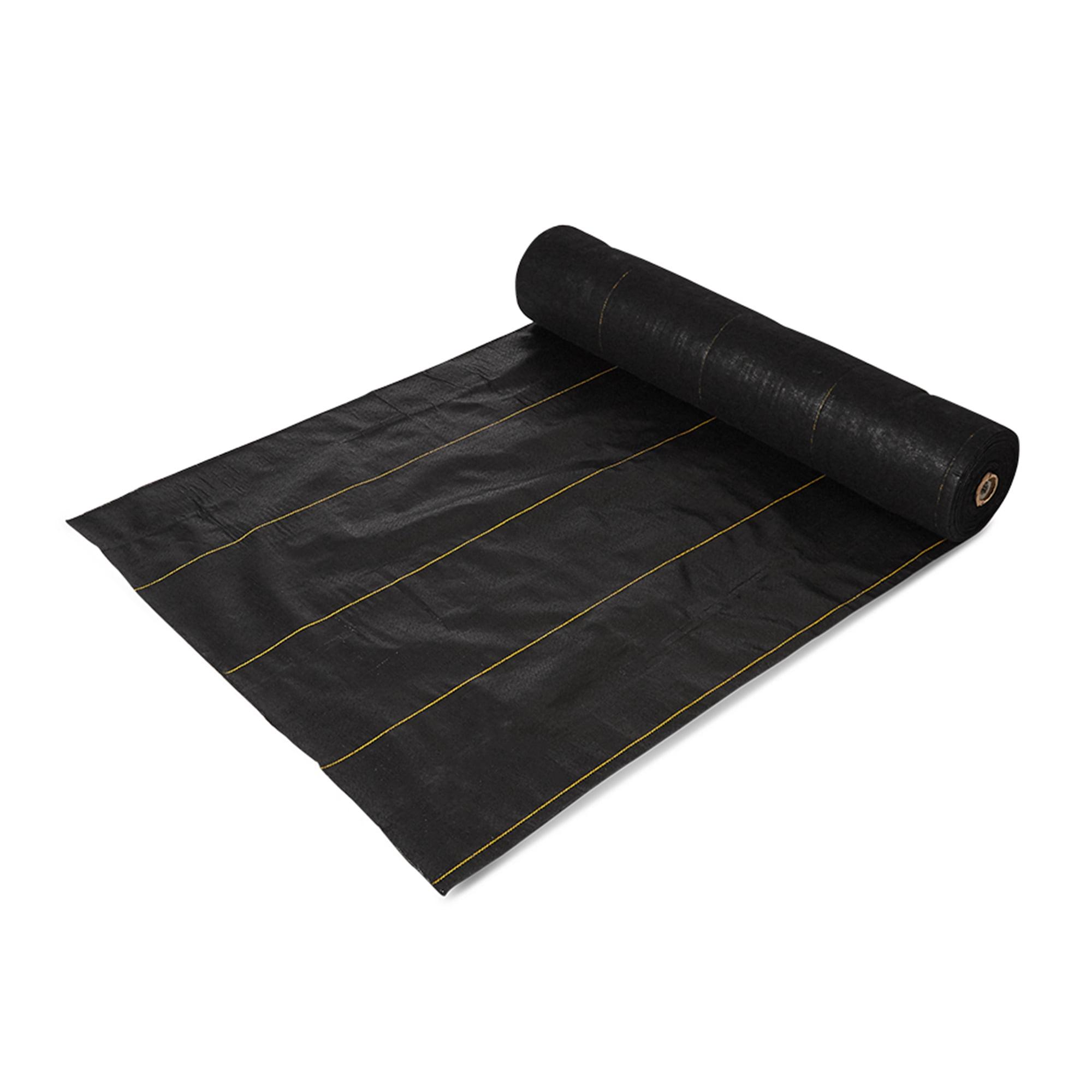 DeWitt P4 4 x 250 Feet Commercial and Home Garden Landscape Weed Block Barrier, Ideal as Fabric for Yards, Grounding Sheets, Fake Rock, or Floor Mat