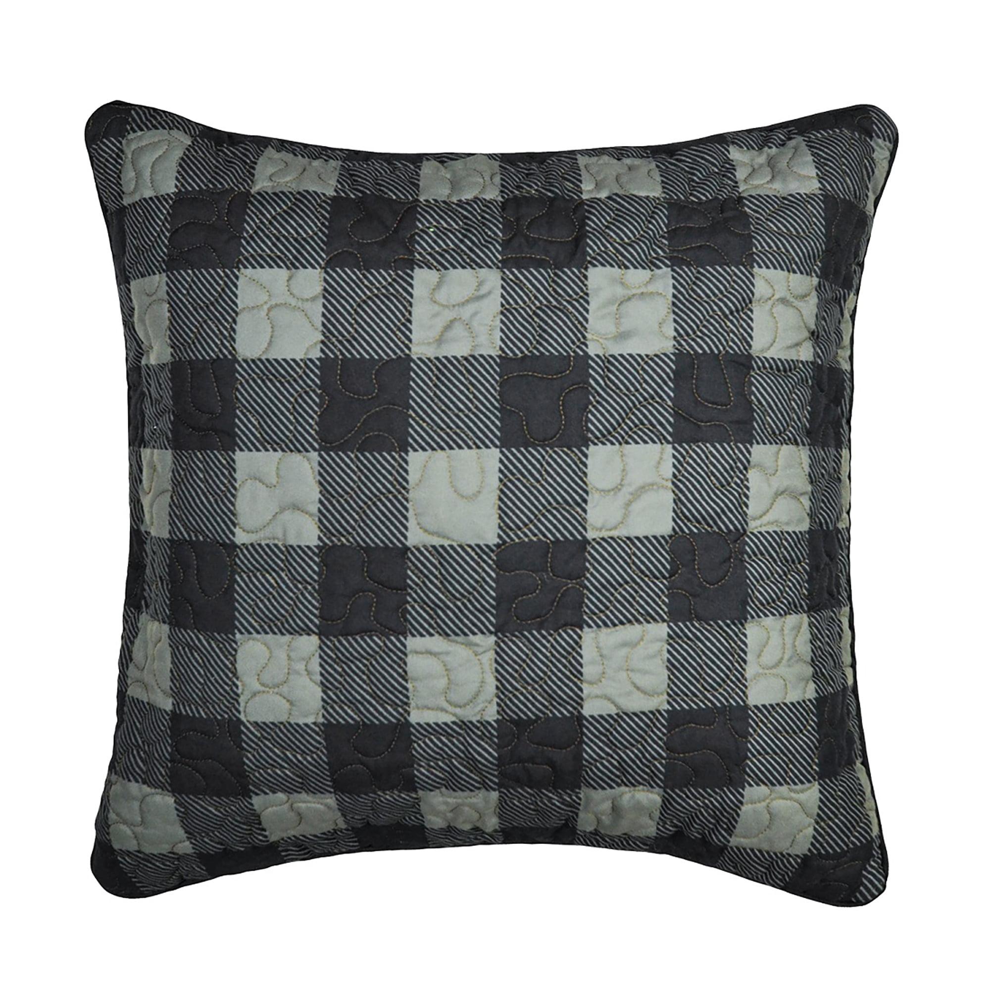 Dec Pillow, Bear Walk Plaid (Check)