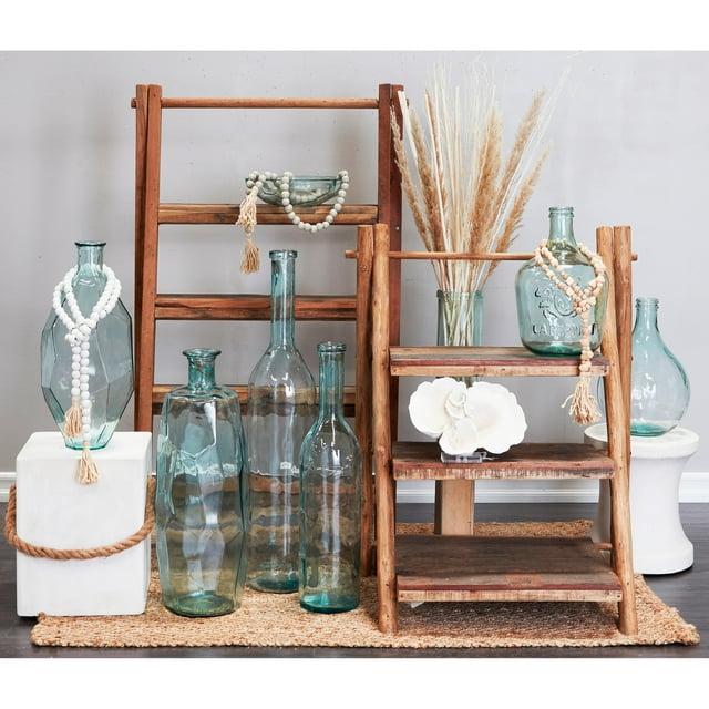 Contemporary Glass Jug Vase (17") - Olivia & May