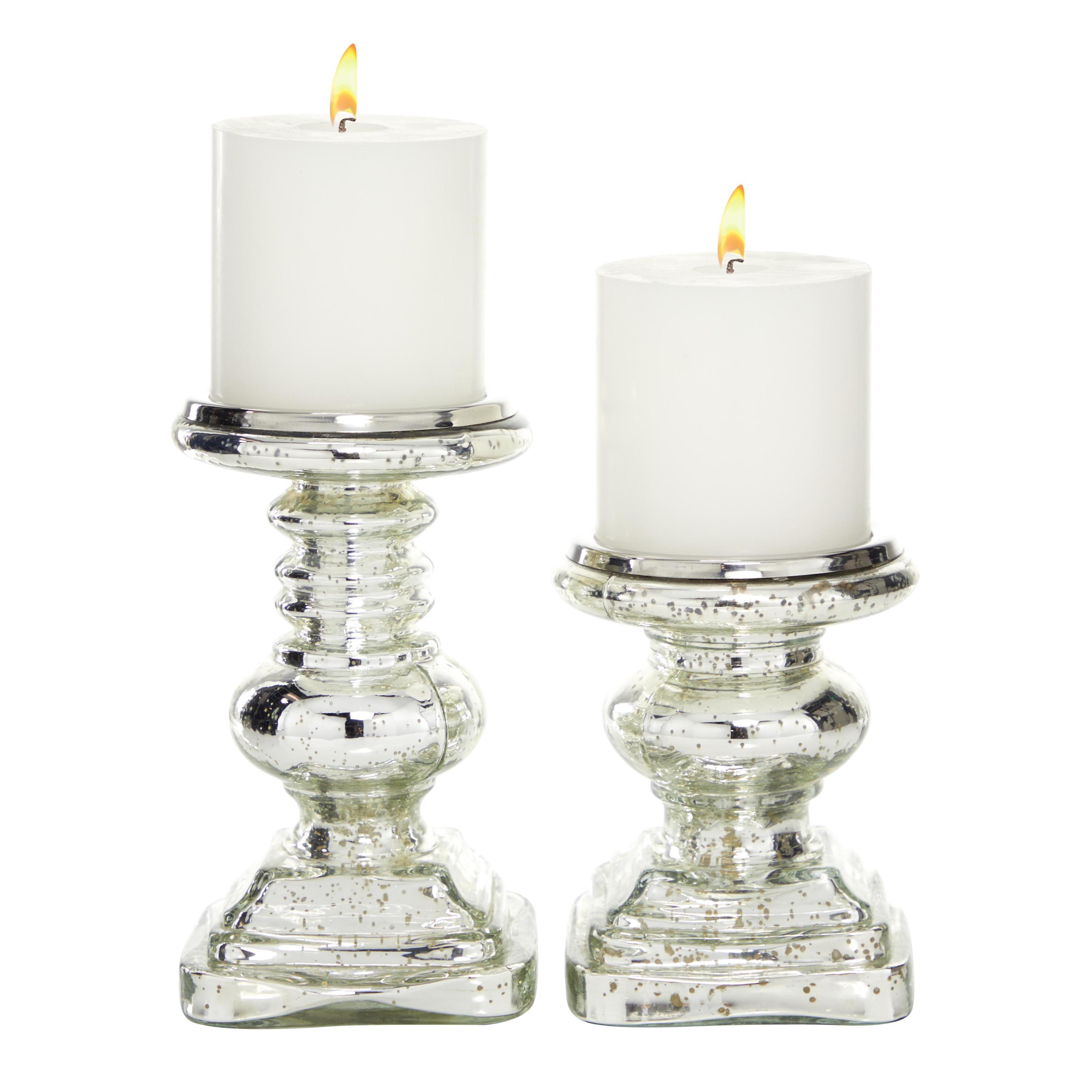 Traditional Candle Holder Set 2ct - Olivia & May