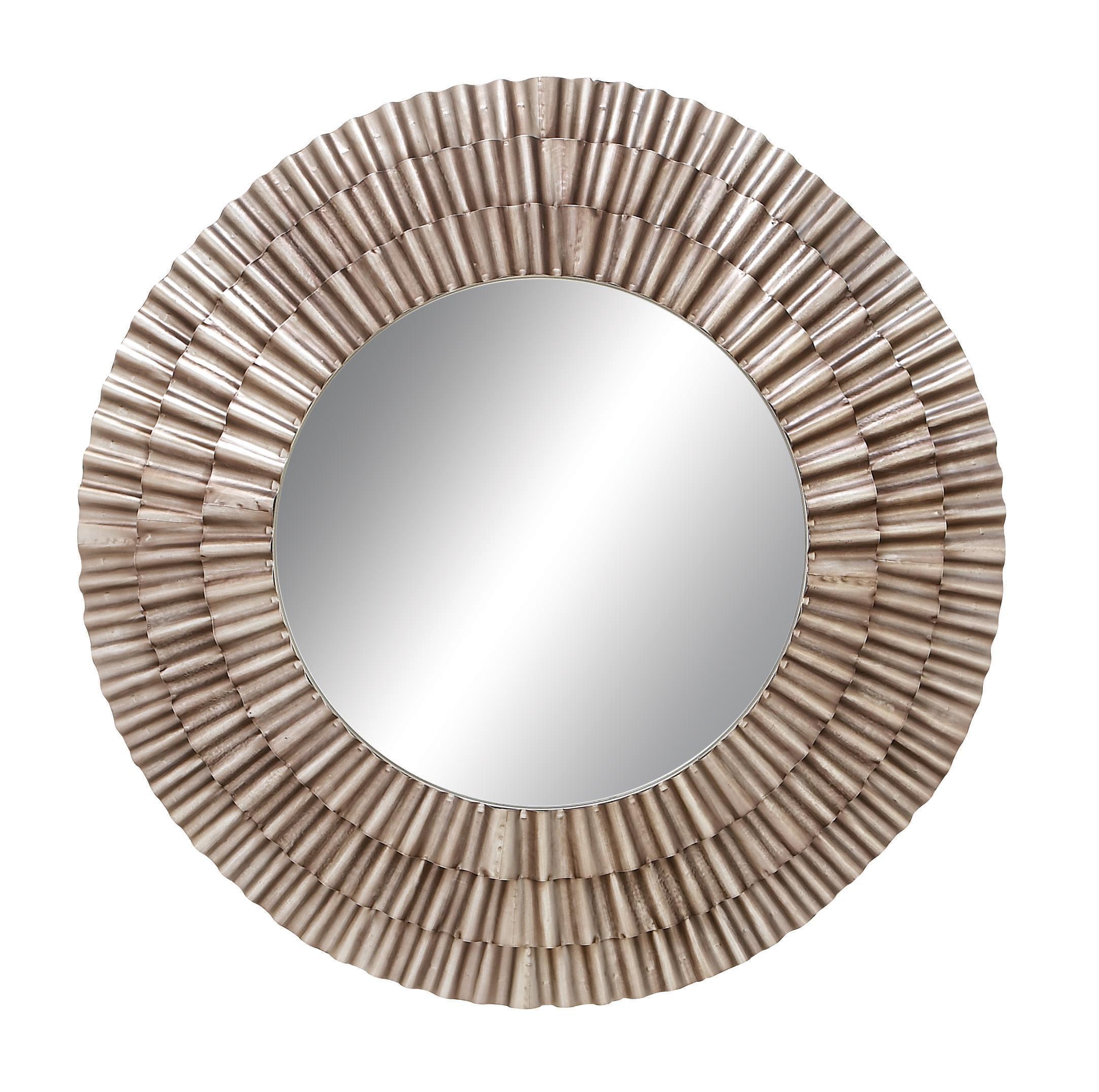 Mirfield Metal Wall Mirror