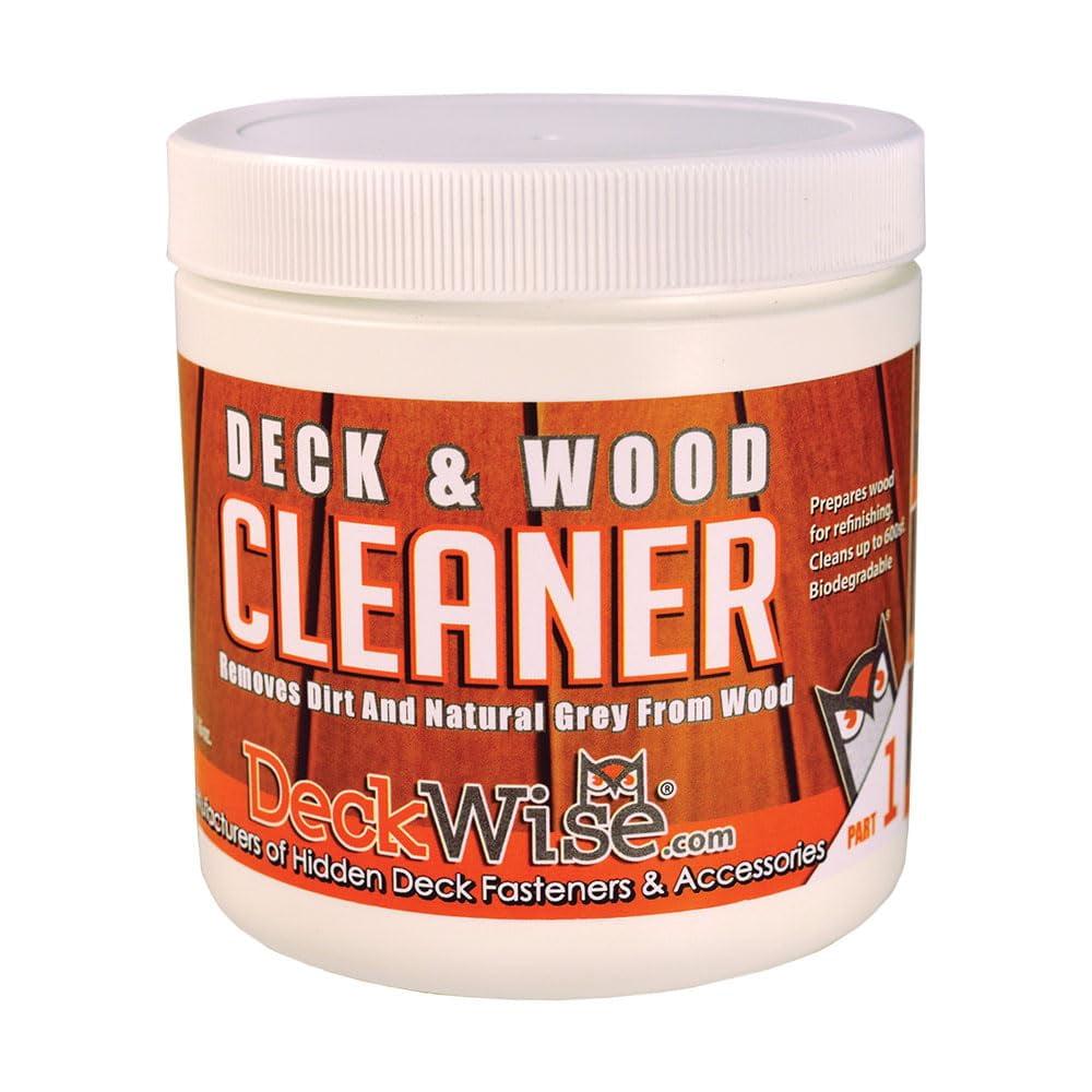 DeckWise 16 oz Biodegradable Powder Wood Cleaner