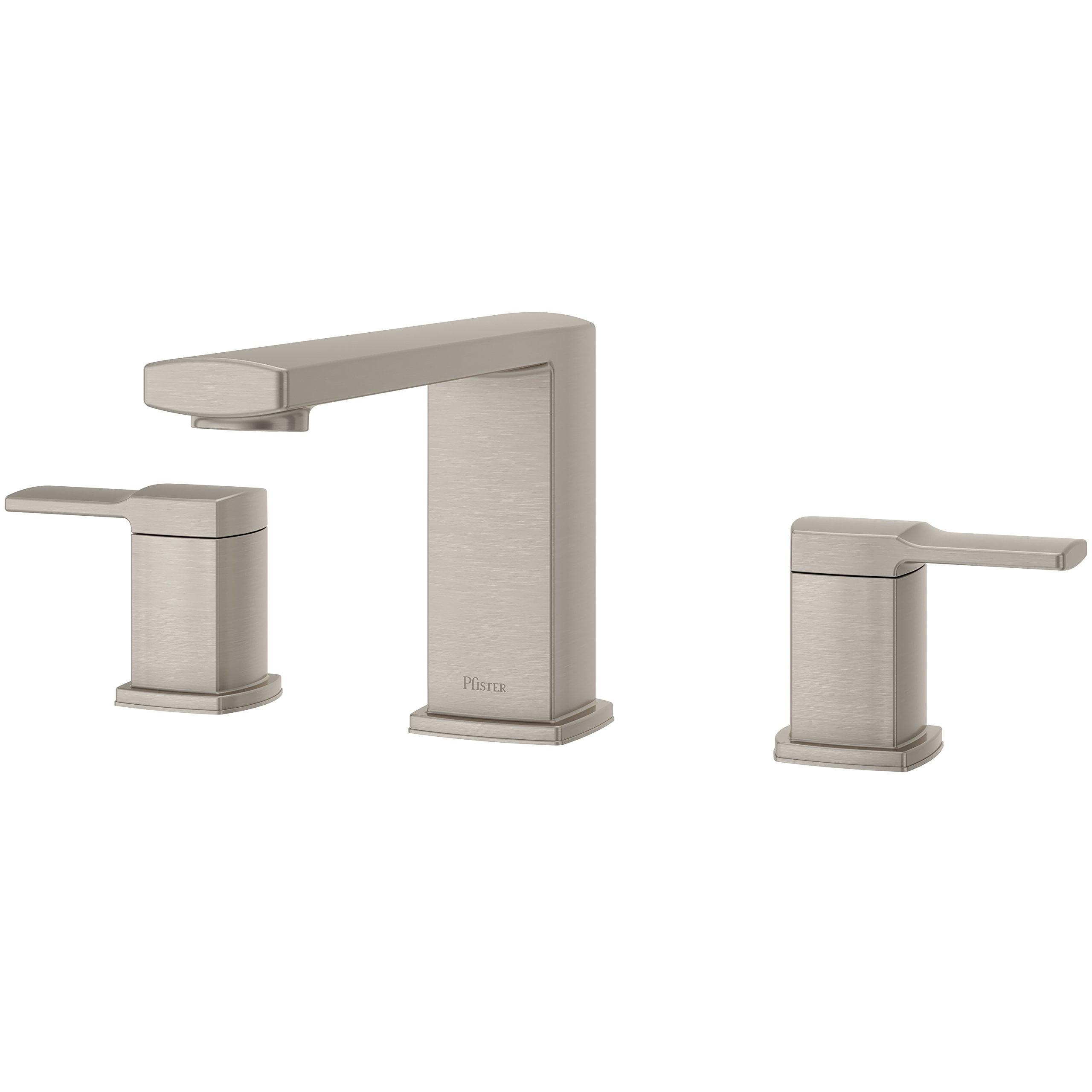 Deckard 2-Handle Roman Tub Trim in Brushed Nickel