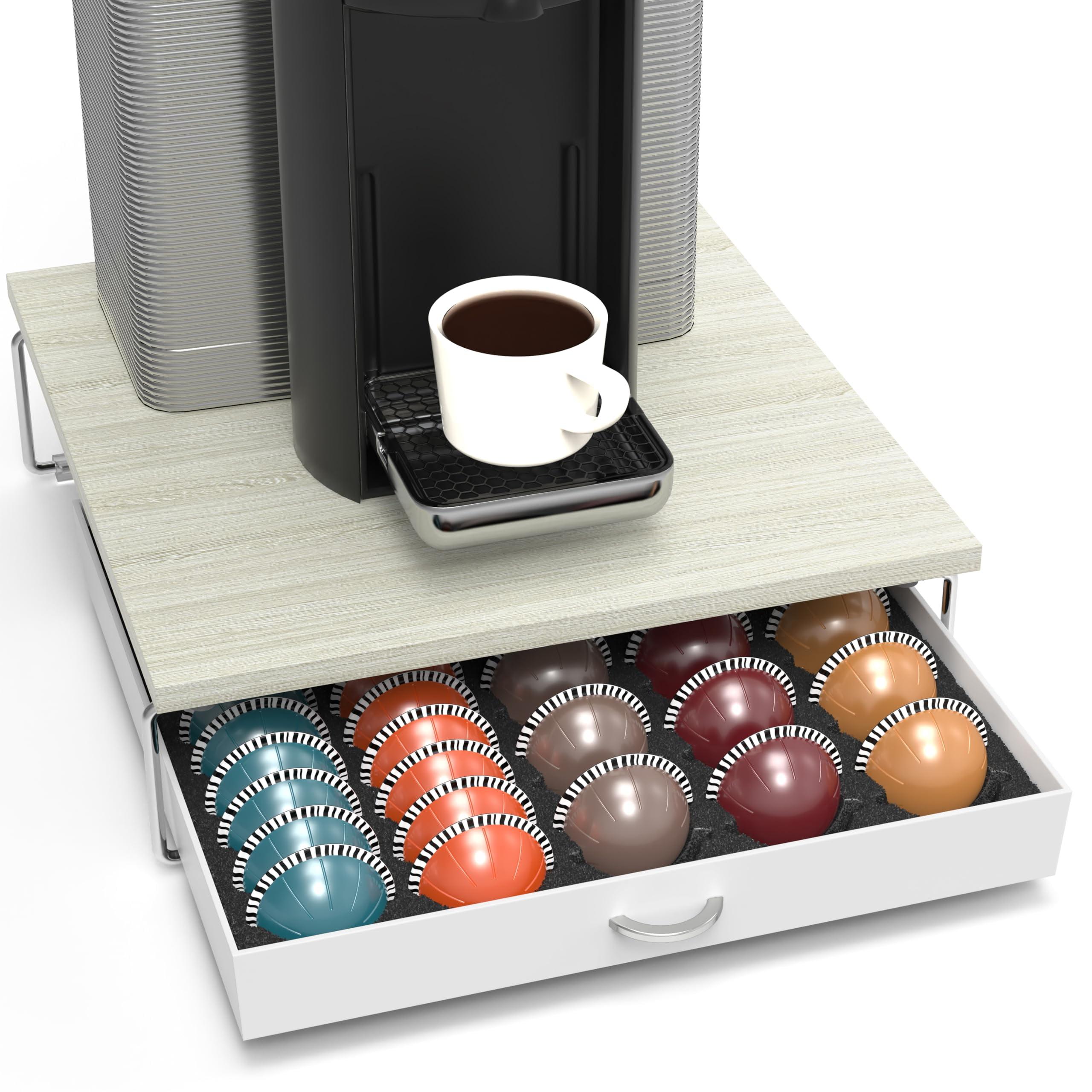 Maple Vertuoline Coffee Pod Storage Drawer with 60 Pod Capacity