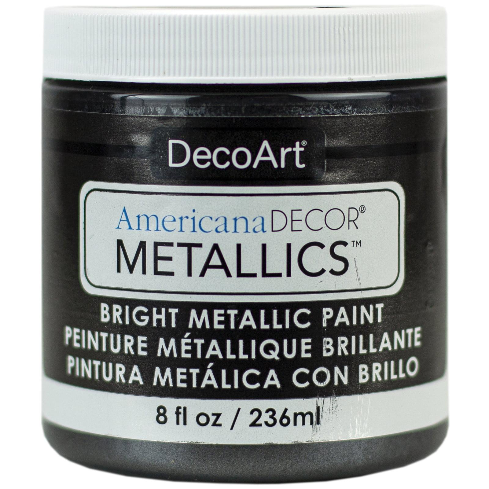 Obsidian Metallic Watercolor Paint for Furniture, 8 fl oz