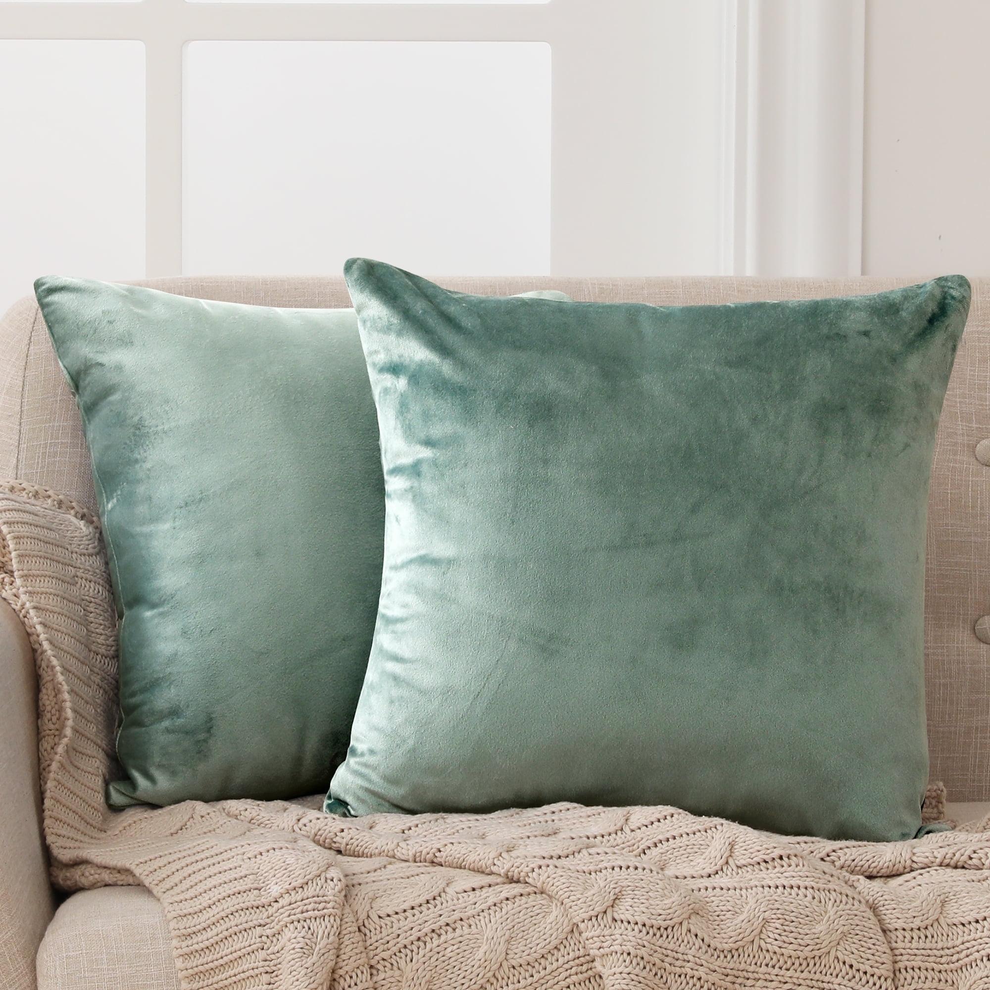 Velvet Reversible Pillow Cover (Set of 2)