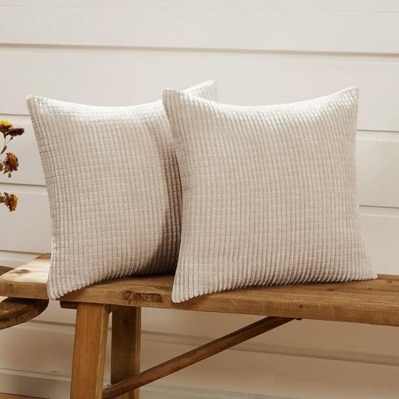 Deconovo Deconov Square Pillow Cover (Set of 2)