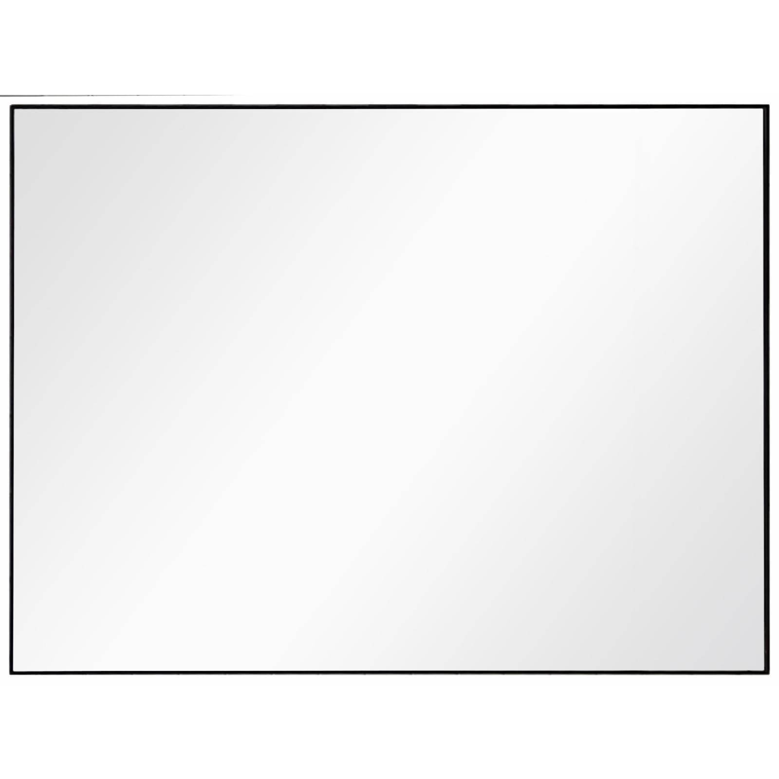 Sleek Vanta 23.6" x 31.5" Silver Rectangular Vanity Mirror