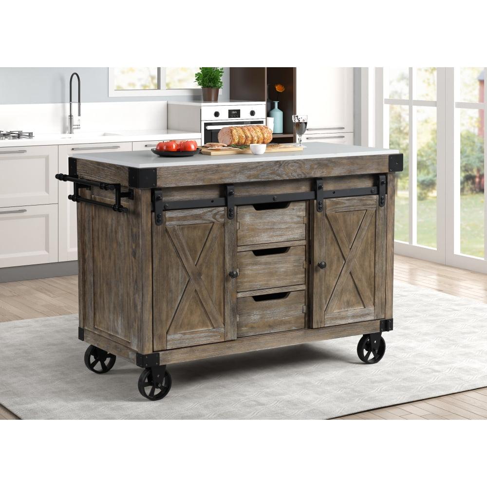 Alforvott Kitchen Island