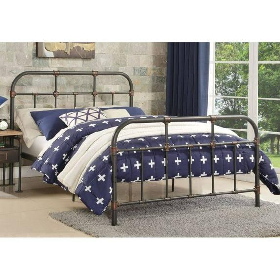 Think Urban Nicipolis Metal Open-Frame Bed