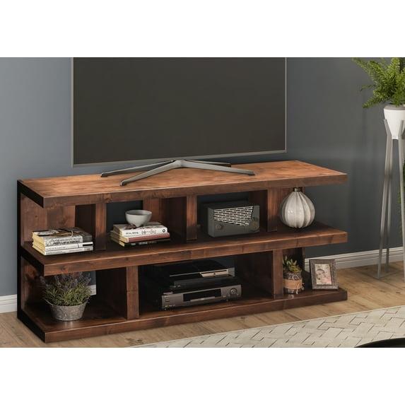 Bridgevine Home  Sausalito 64 inch TV Stand for TVs up to 70 inches, No Assembly Required