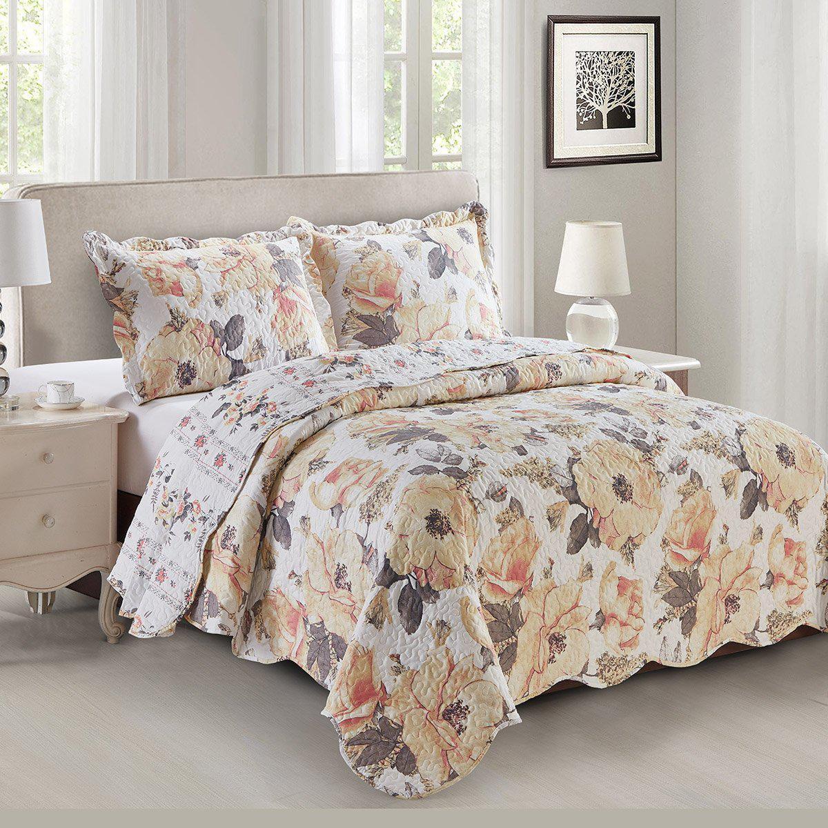 Deema Bedspread Set - Quilts Set Full/Queen