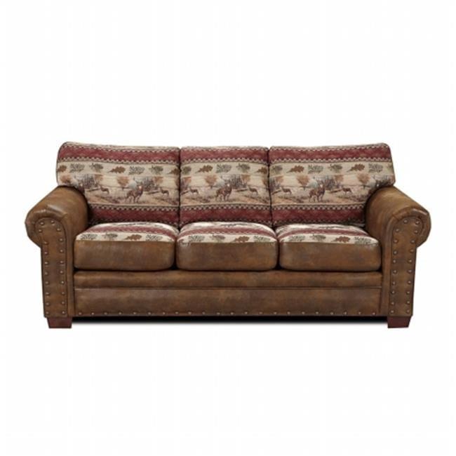 American Furniture Classics Deer Valley Model 8503-50 Lodge Style Sofa