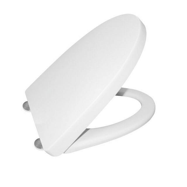 Quick-Release Slow-Close Elongated Toilet Seat