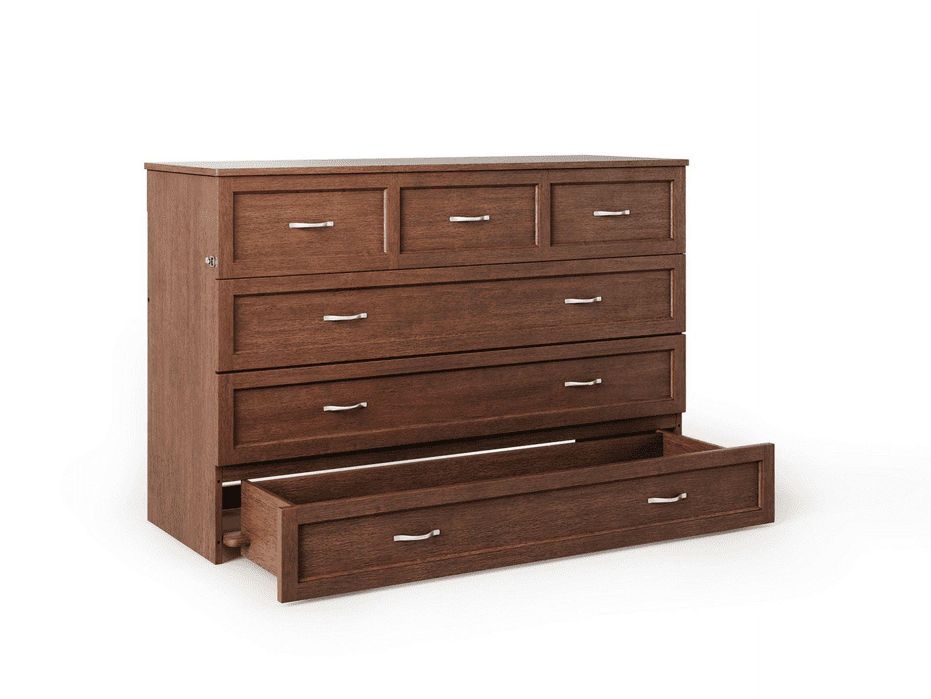 Queen Deerfield Murphy Bed Chest - AFI