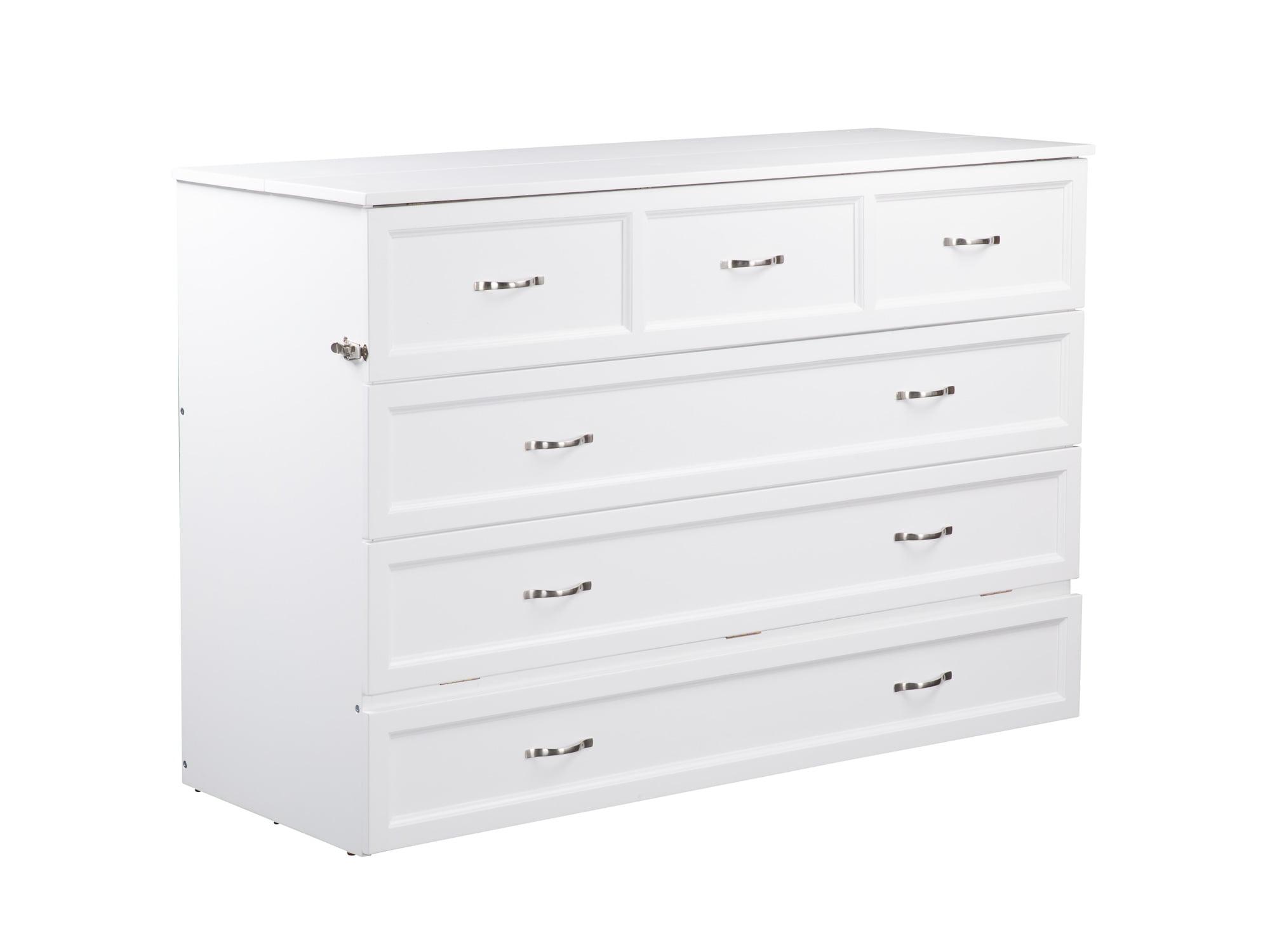 Queen Deerfield Murphy Bed Chest - AFI