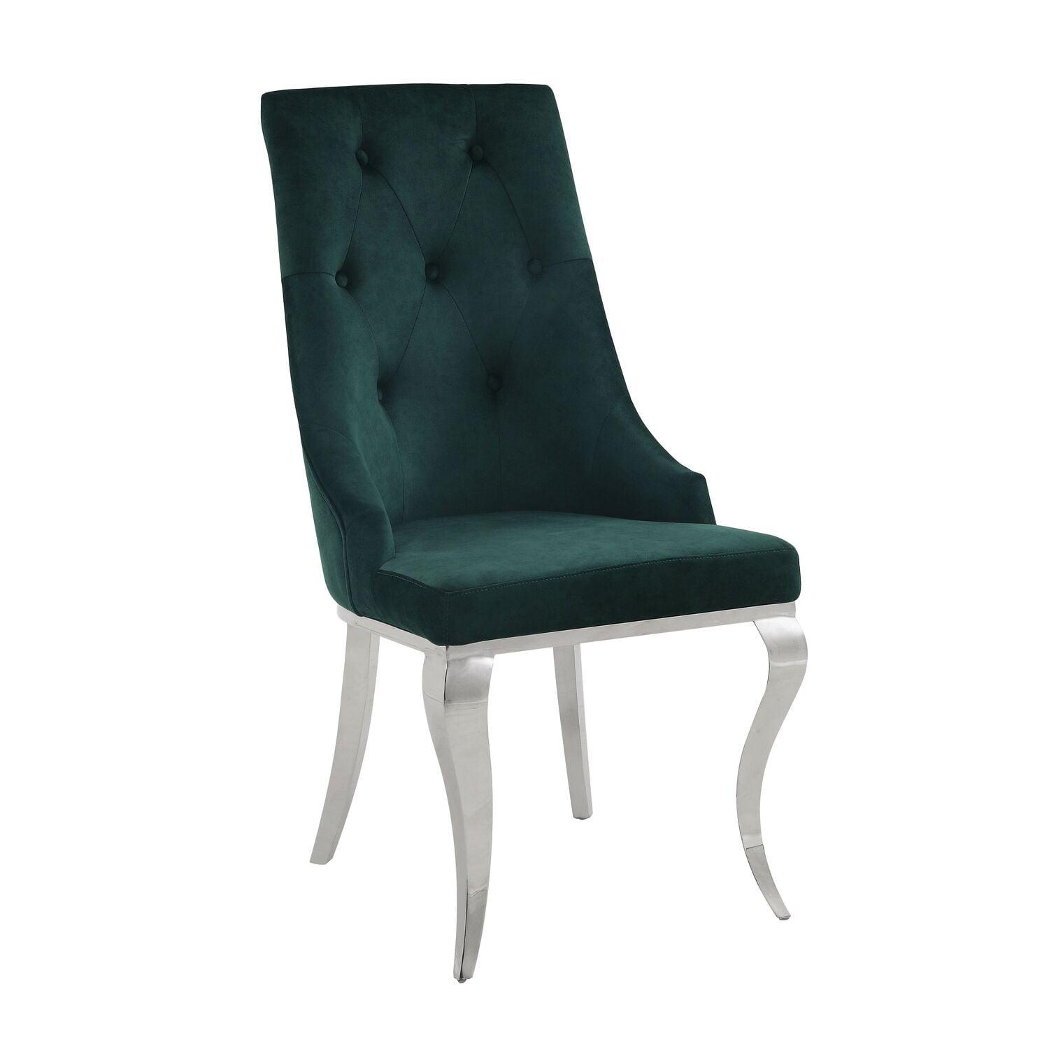 Tufted Fabric Upholstered Side Chair