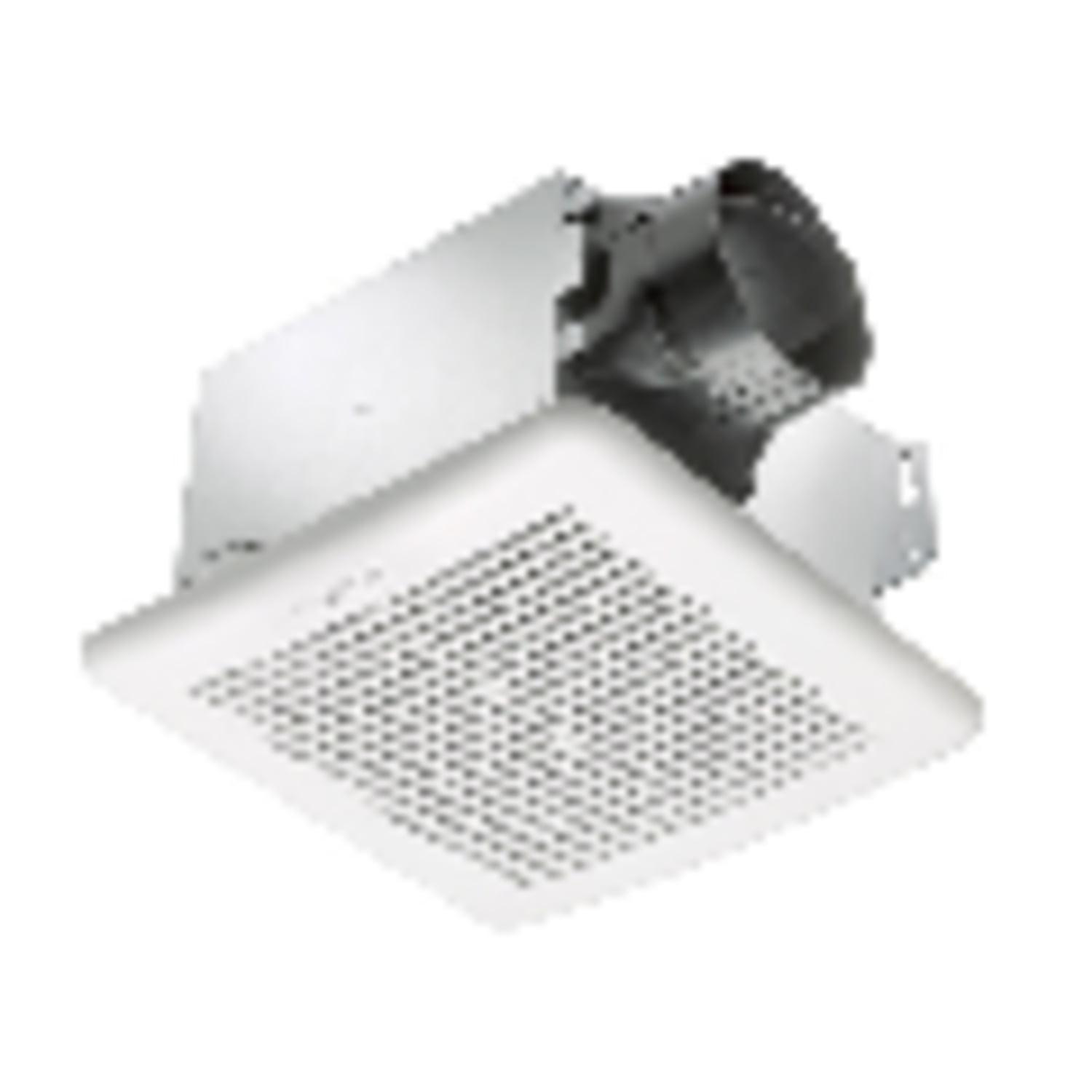 Delta White Metal Ceiling or Wall Mount Ventilation Fan