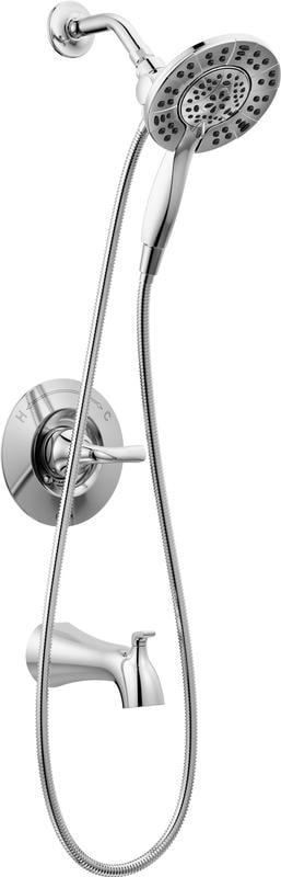 Arvo Single-Function Tub Shower Faucet Set, Shower Trim Kit with In2ition Shower Head and Valve