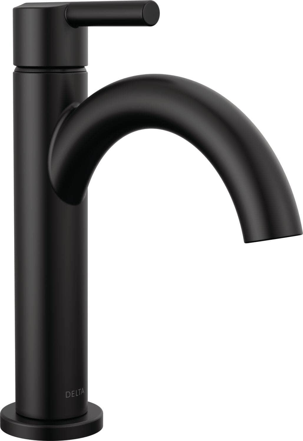 Delta Nicoli Matte Black Single Handle Bathroom Faucet