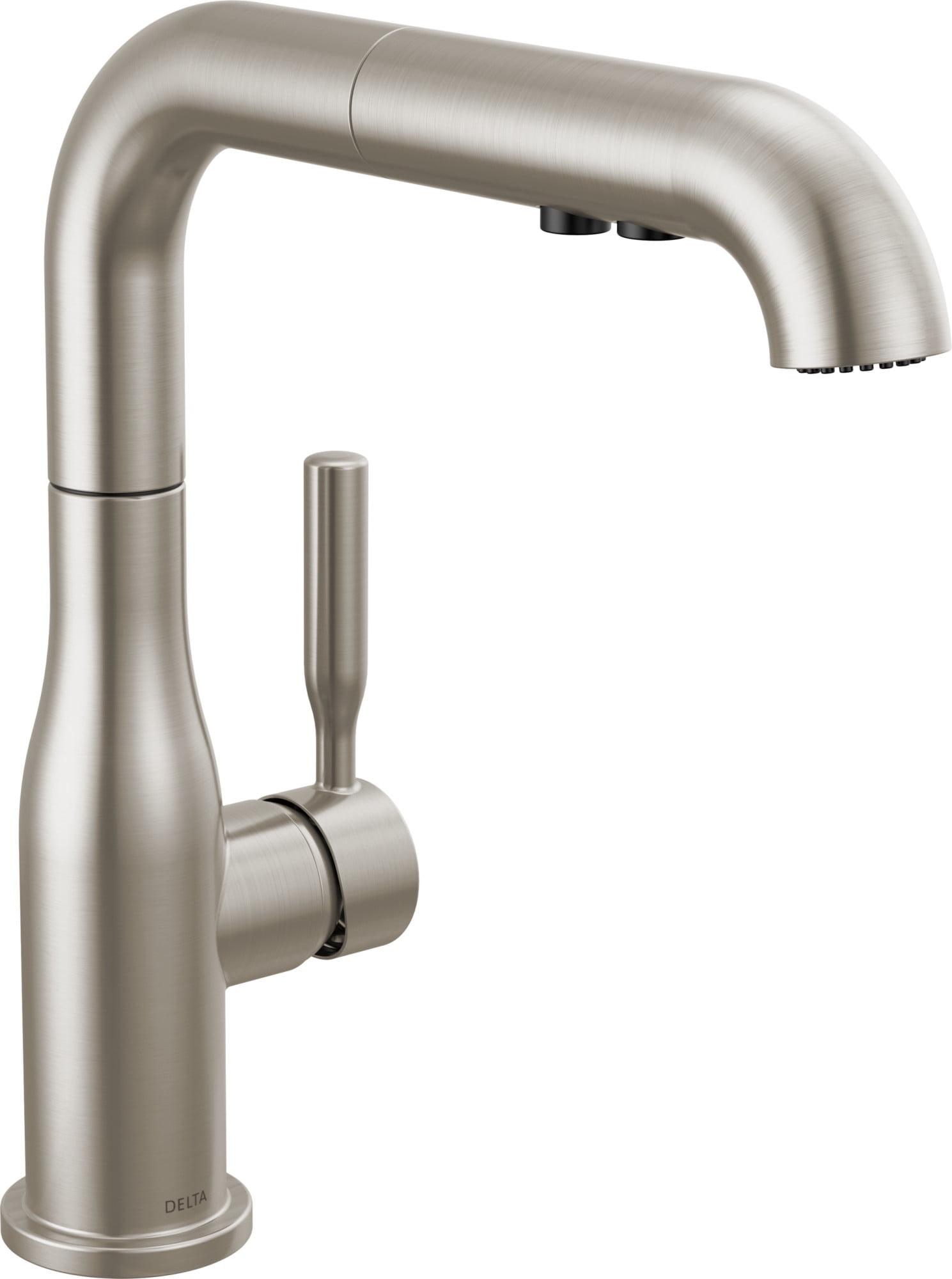 Almari Pull-Out Sprayer Kitchen Faucet, Single Handle Kitchen Sink Faucet