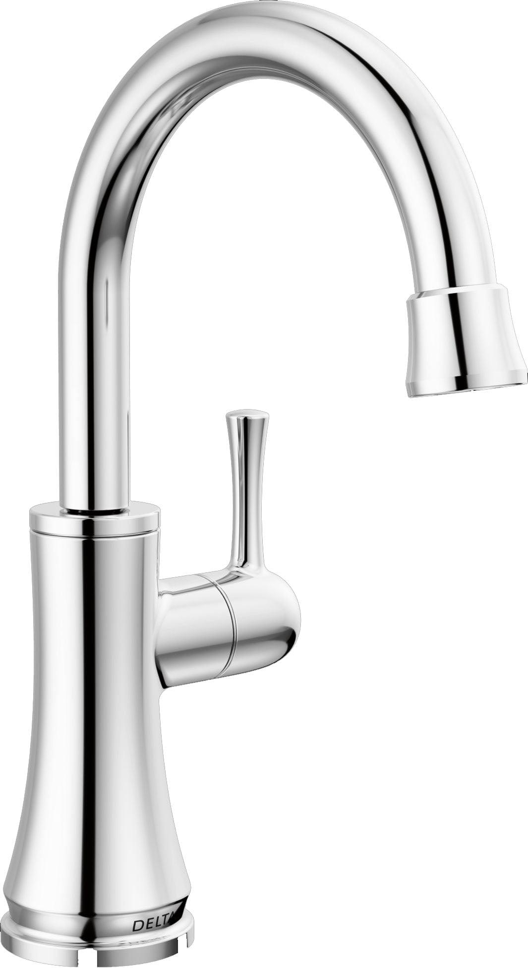 Transitional Stainless Steel Chrome Cold Water Dispenser Faucet