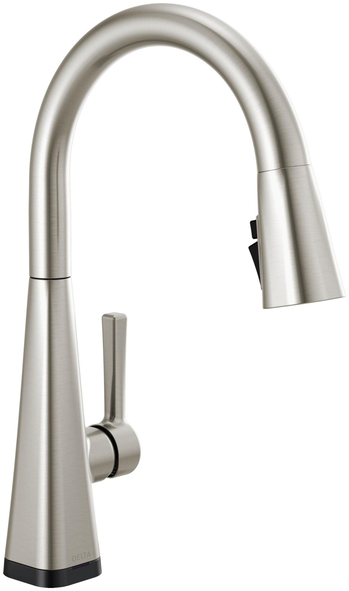 Lenta Pull Down Sprayer Touch Kitchen Sink Faucet, Touch Control Kitchen Faucet