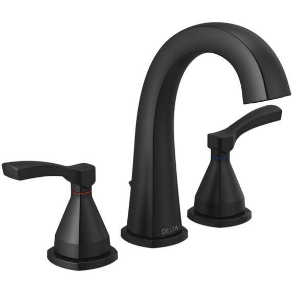 Stryke Widespread Bathroom Faucet with Drain Assembly and DIAMOND™ Seal Technology