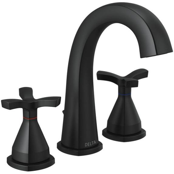 Stryke Widespread Bathroom Faucet with Drain Assembly and DIAMOND™ Seal Technology