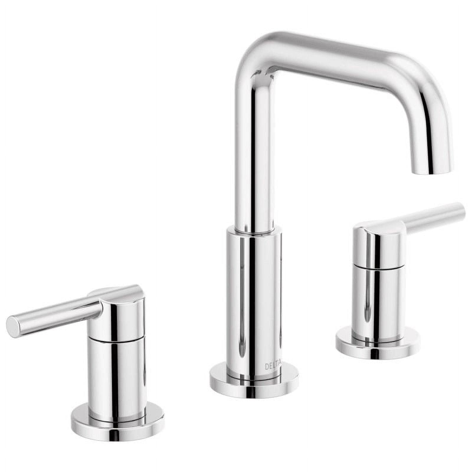 Nicoli Widespread Bathroom Faucet 3 Hole, 2-handle Bathroom Sink Faucet