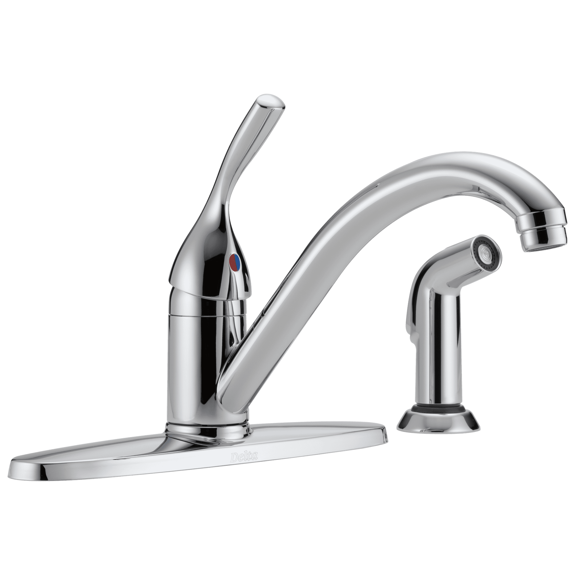 Core 100/300/400 Series Classic Single Handle Centerset Kitchen Faucet with Side Spray