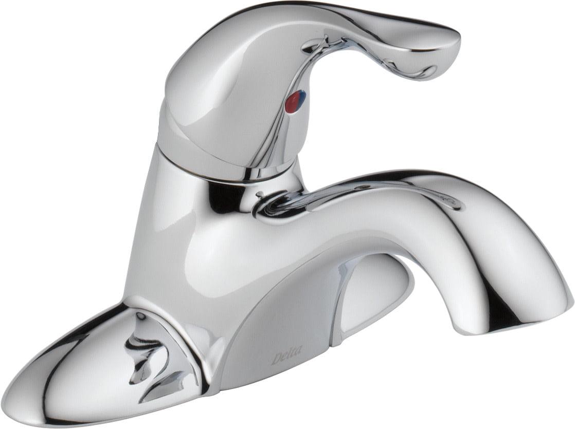 Classic Centerset Bathroom Faucet with Drain Assembly