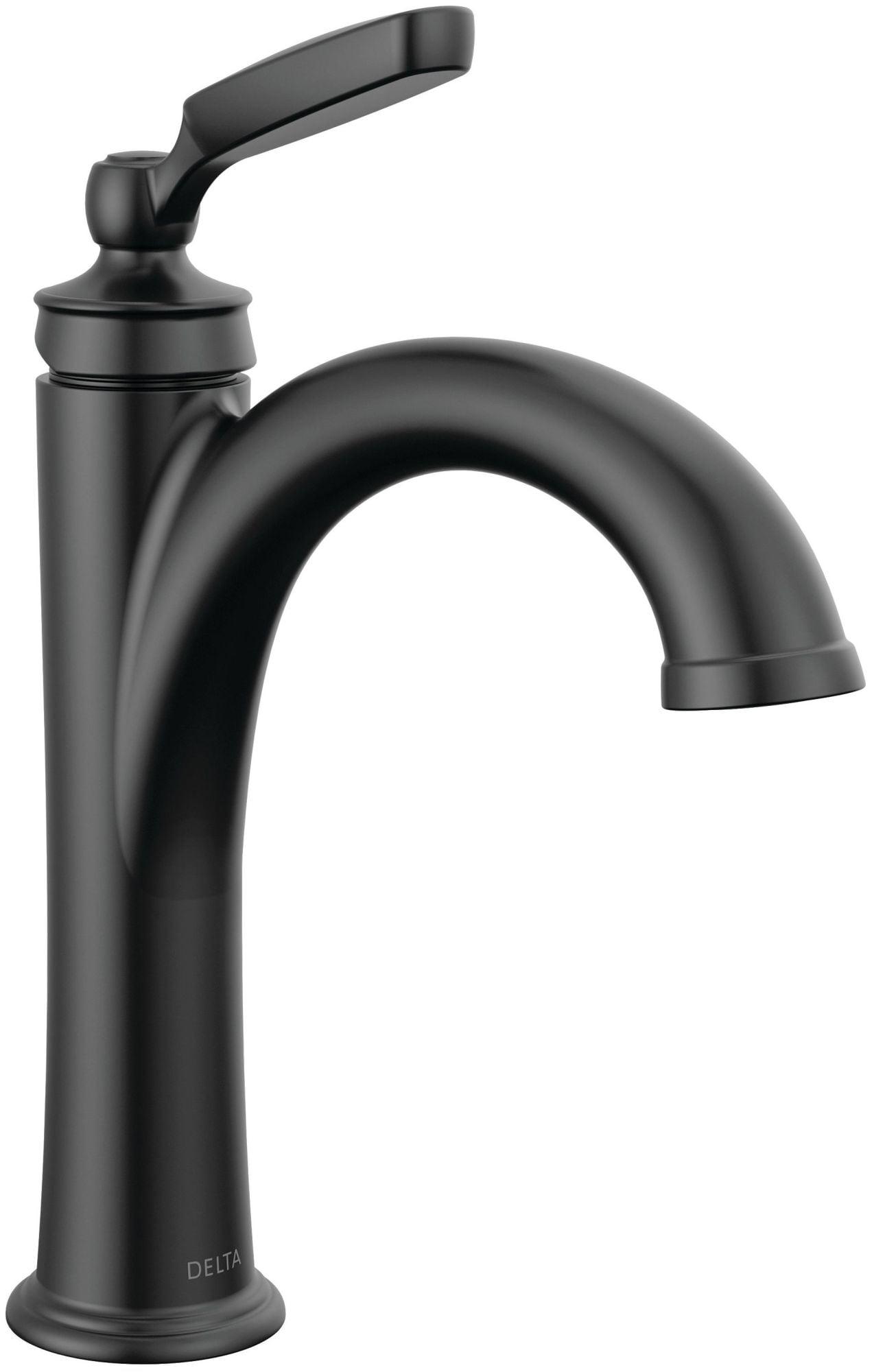 Woodhurst Single Hole Bathroom Faucet with Drain Assembly