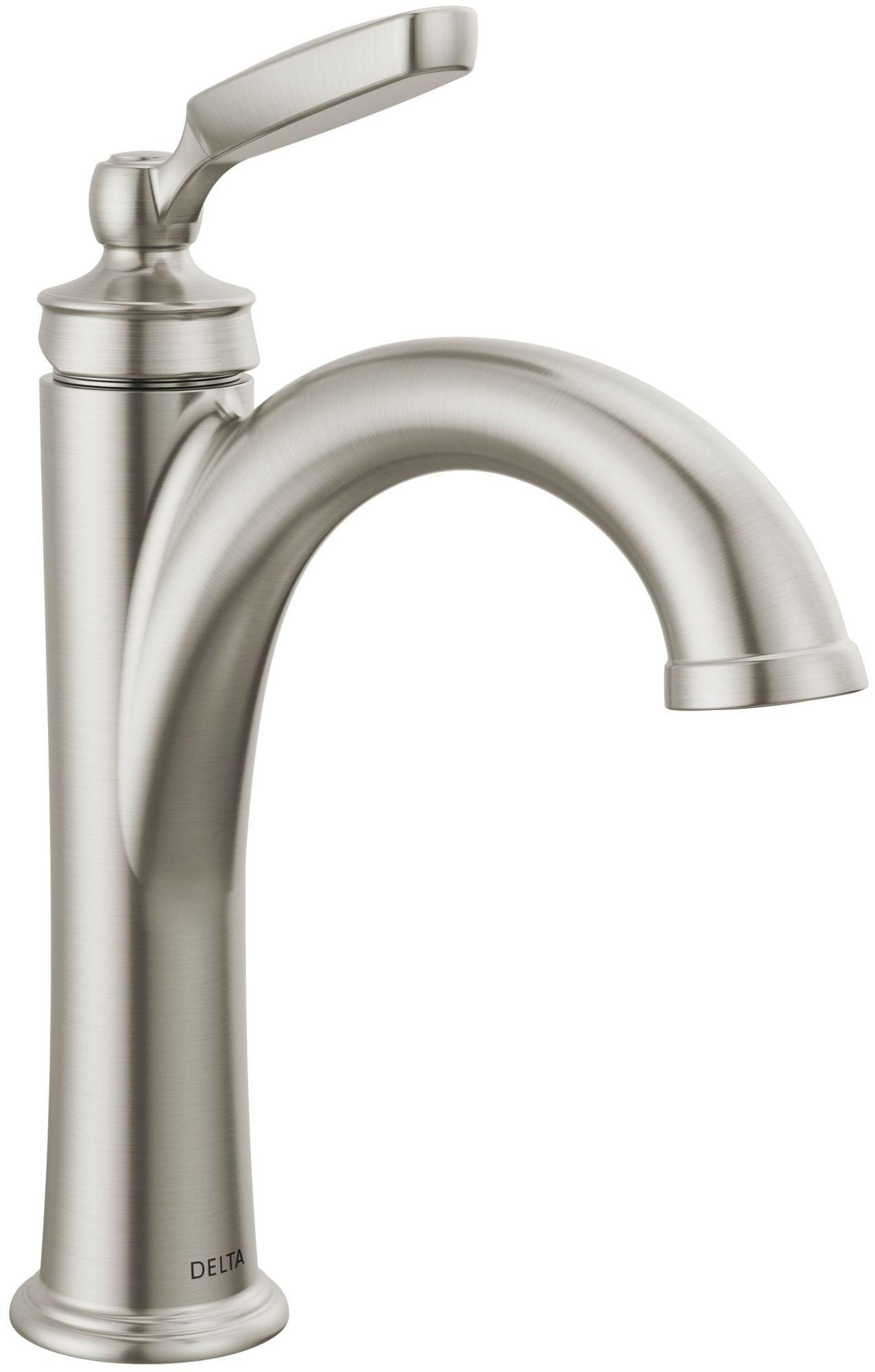 Woodhurst Single Hole Bathroom Faucet with Drain Assembly