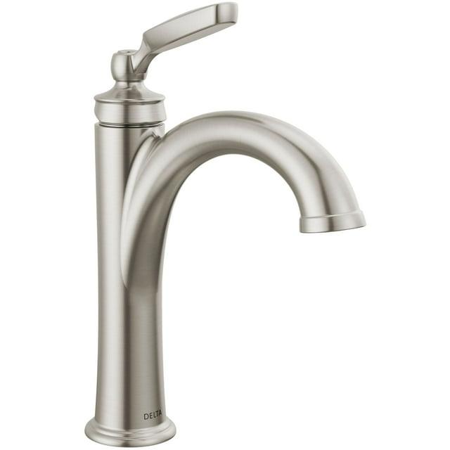 Woodhurst Single Hole Bathroom Faucet with Drain Assembly