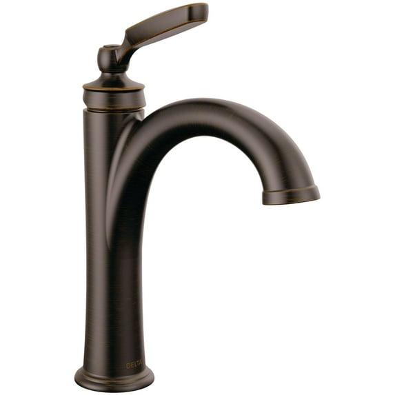 Woodhurst Single Hole Bathroom Faucet with Drain Assembly