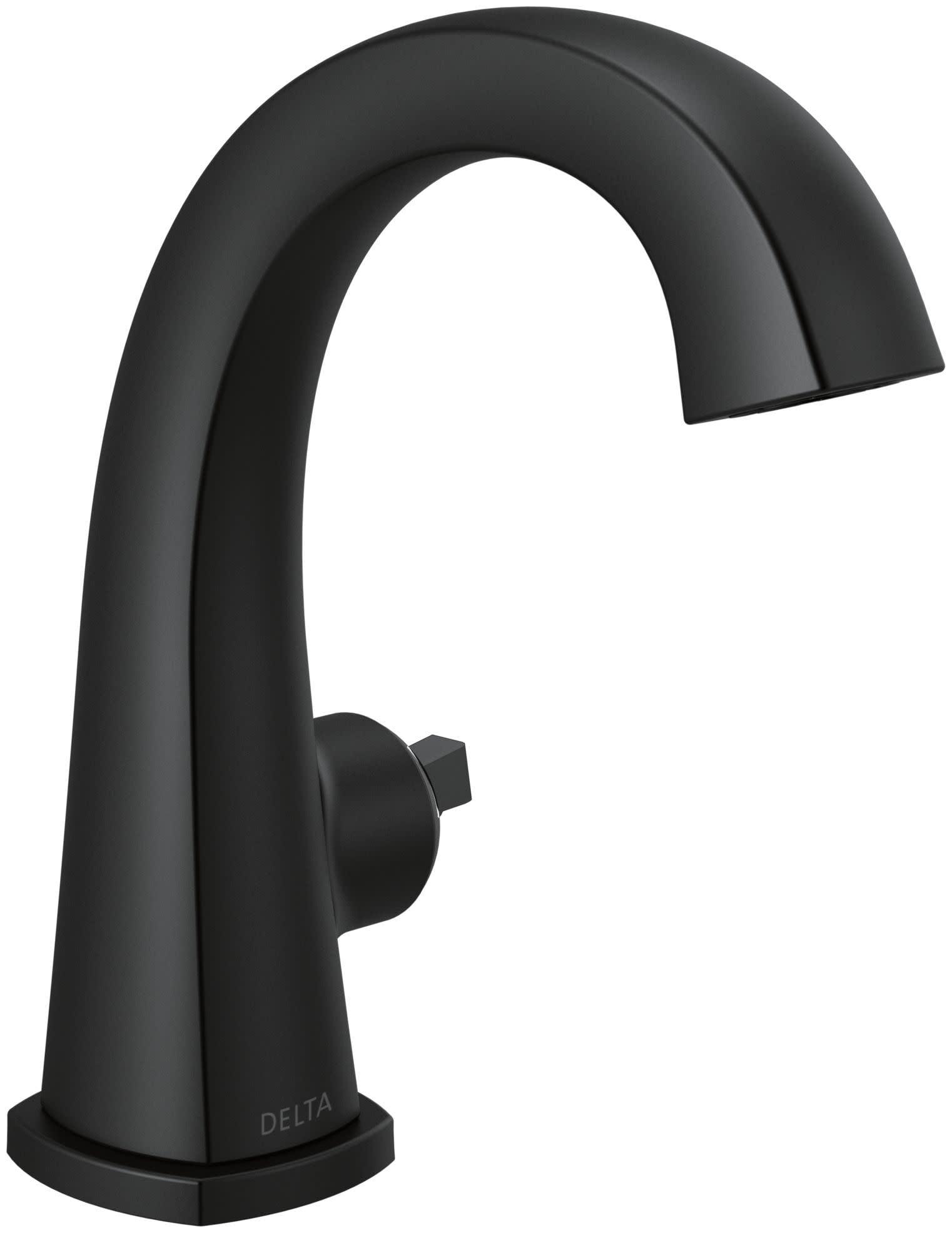 Stryke Single Hole Bathroom Faucet with Drain Assembly and Diamond™ Seal Technology Less Handles