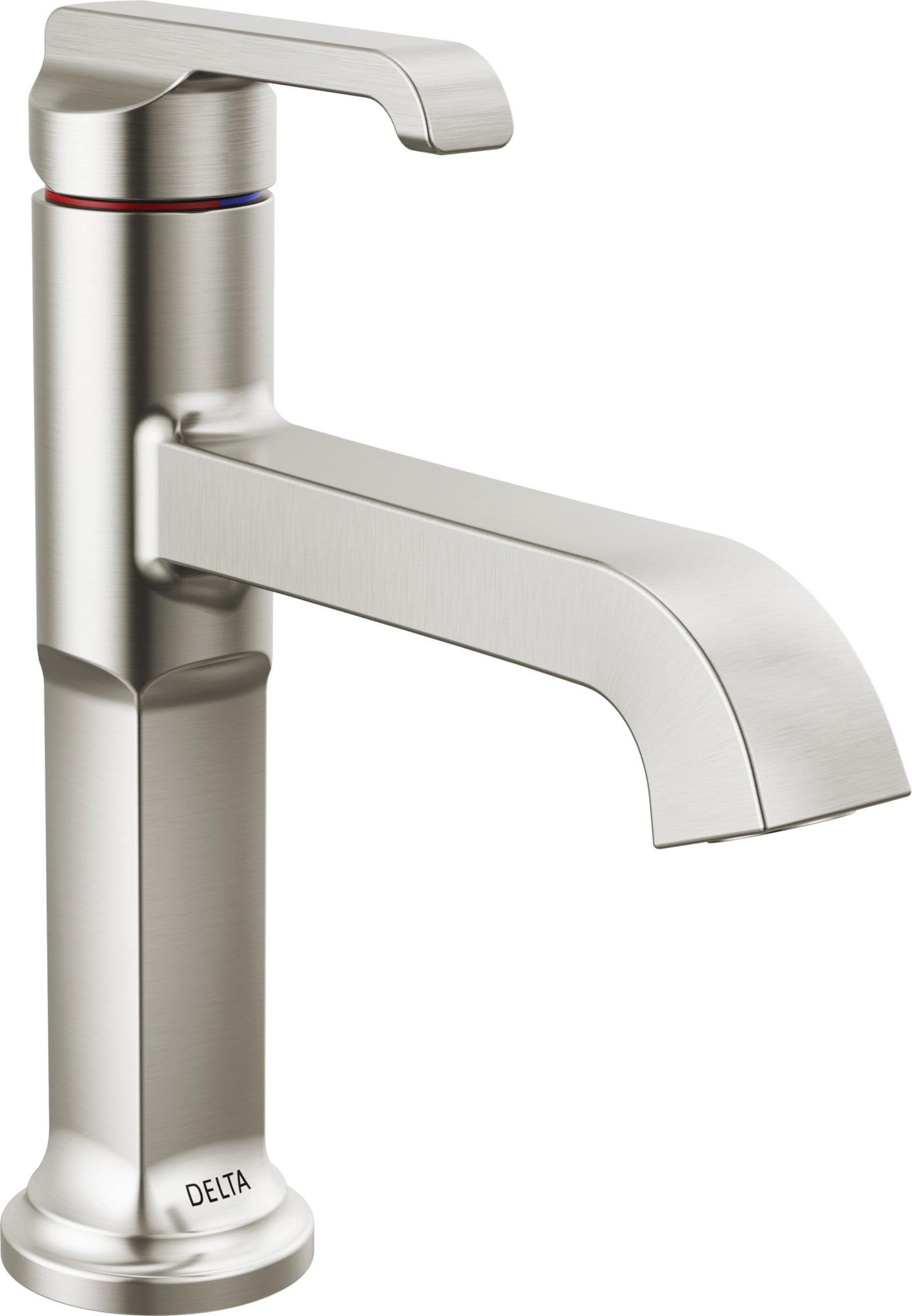 Delta 589-Dst Tetra 1.2 GPM Single Hole Bathroom Faucet