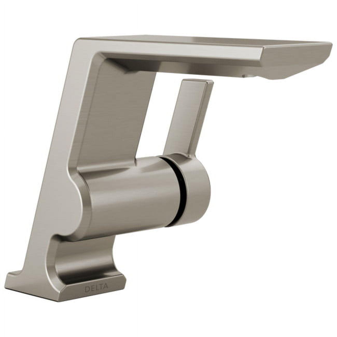 Sleek Pivotal 5.5" Stainless Steel Single Hole Faucet with ADA Compliance